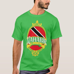 Camiseta Bandeira da família Mahabir Trinidad e Tobago