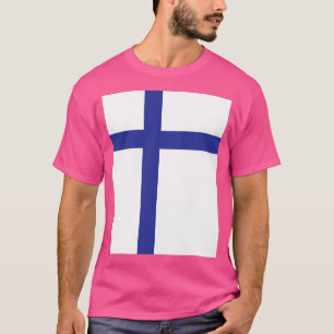Camiseta Bandeira da Finlândia