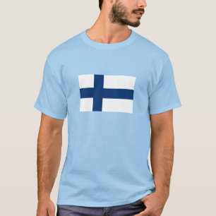 Camiseta Bandeira da Finlândia
