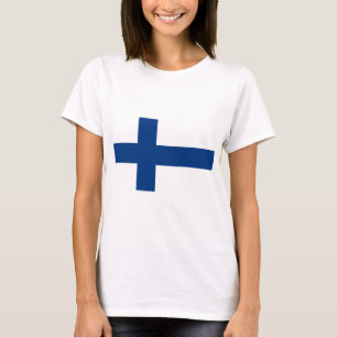 Camiseta Bandeira da Finlândia