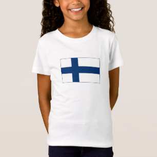 Camiseta Bandeira da Finlândia