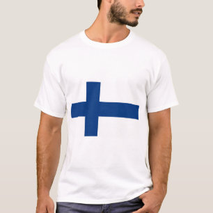 Camiseta Bandeira da Finlândia