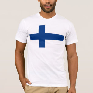 Camiseta Bandeira da Finlândia