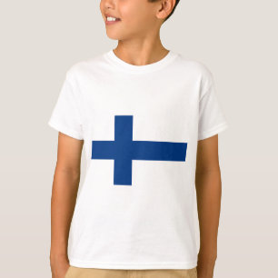 Camiseta Bandeira da Finlândia - Suomen lippu - Finlands f