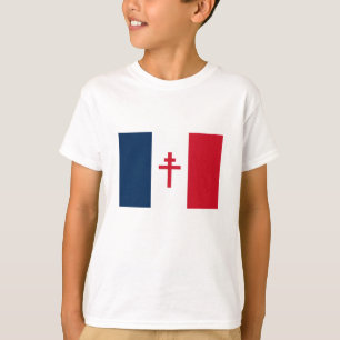 Camiseta Bandeira da França Livre