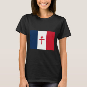 Camiseta Bandeira da França Livre