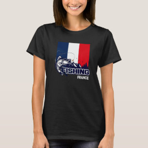 Camiseta Bandeira Da França  Pesca Na França  França Pesca