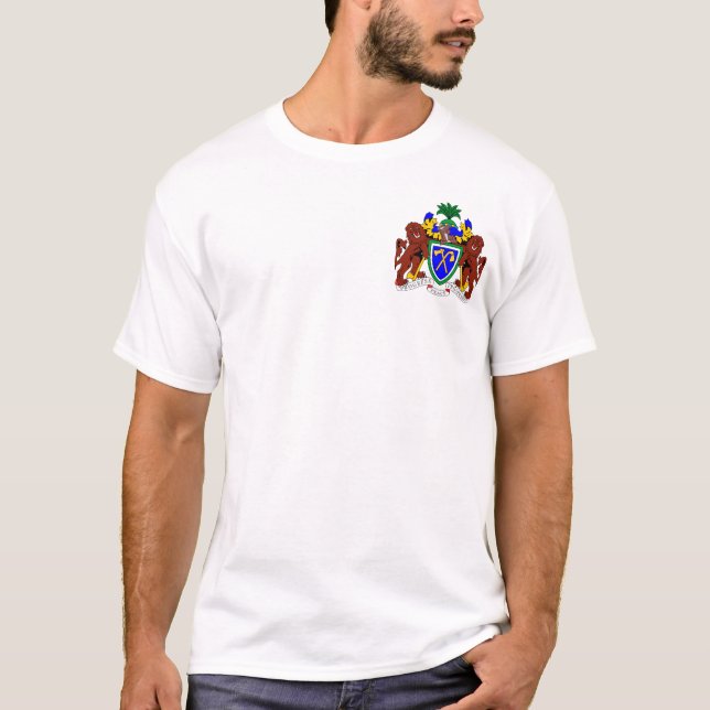 Camiseta Bandeira da Gâmbia (Frente)