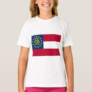 Camiseta Bandeira da Geórgia (Estado dos EUA)