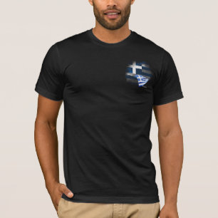 Camiseta bandeira da Grécia