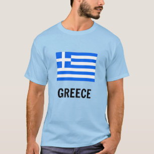 Camiseta Bandeira da Grécia T-Shirt