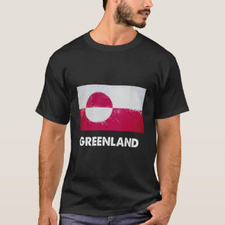 Camiseta Bandeira da Gronelândia