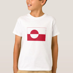 Camiseta Bandeira da Gronelândia