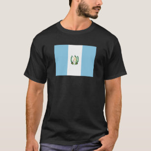 Camiseta Bandeira da Guatemala Chapin Quetzal Antigua Tikal
