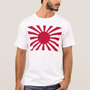 Camiseta Bandeira da guerra de Sun de ascensão do exércit