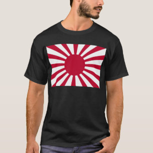 Camiseta Bandeira da guerra de Sun de ascensão do exércit