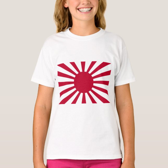 Camiseta Bandeira da Guerra Imperial do Japão (Frente)
