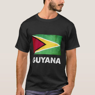 Camiseta Bandeira da Guiana do Guiana