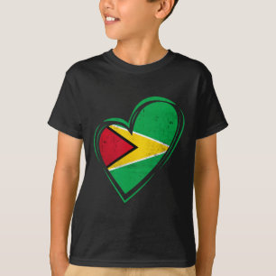 Camiseta Bandeira da Guiana Guianense Caribe Cruzeiro Críqu