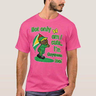 Camiseta Bandeira da Guiana para Crianças