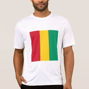 Camiseta bandeira da Guiné