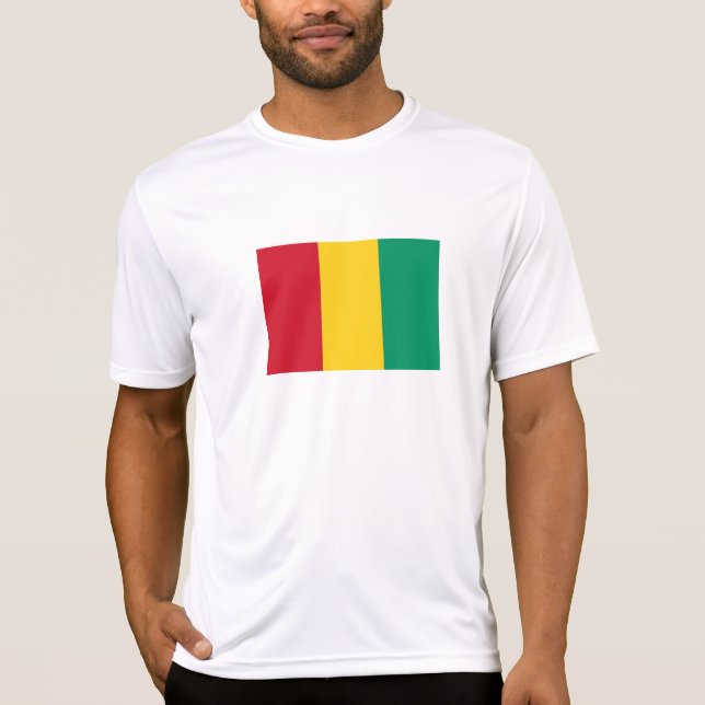 Camiseta Bandeira da Guiné (Frente)