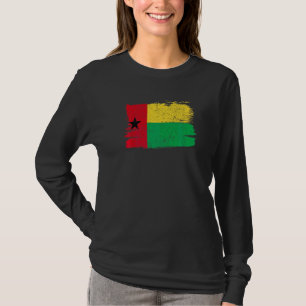 Camiseta Bandeira da Guiné-Bissau Orgulho Amizade Orgulhoso