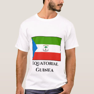 Camiseta Bandeira da Guiné Equatorial
