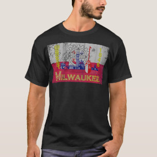 Camiseta Bandeira da Herança Polonesa de Milwaukee