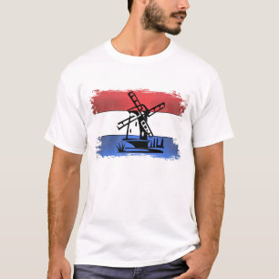 Camiseta Bandeira da Holanda