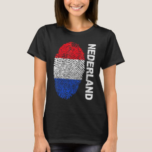 Camiseta Bandeira da Holanda Futebol Esporte Futebol Torced
