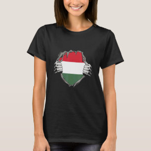 Camiseta Bandeira da Hungria