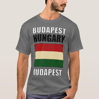Camiseta Bandeira da Hungria