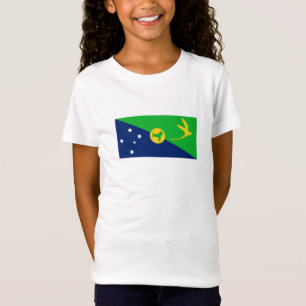 Camiseta Bandeira da Ilha Christmas