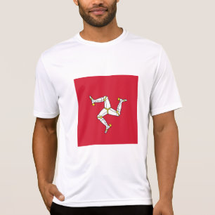 Camiseta Bandeira da Ilha de Man