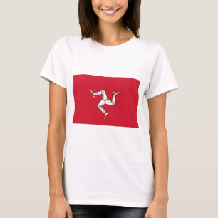 Camiseta Bandeira da Ilha de Man