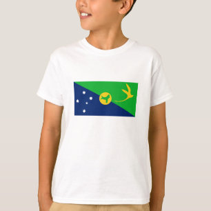 Camiseta Bandeira da Ilha do Natal
