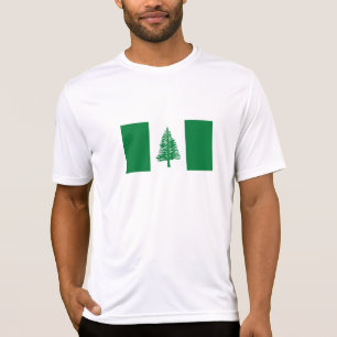 Camiseta Bandeira da Ilha Norfolk