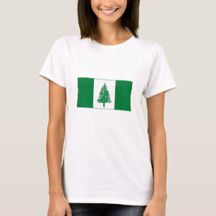 Camiseta Bandeira da Ilha Norfolk