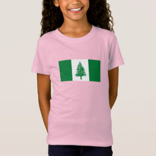 Camiseta Bandeira da Ilha Norfolk