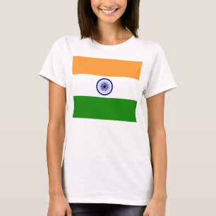 Camiseta Bandeira da Índia