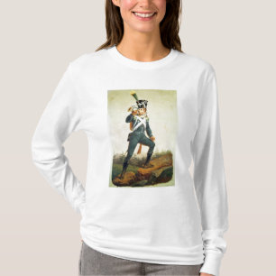 Camiseta Bandeira da infantaria clara, 1811