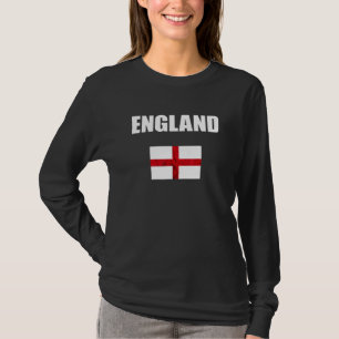 Camiseta Bandeira da Inglaterra Cruz de São Jorge Raízes In