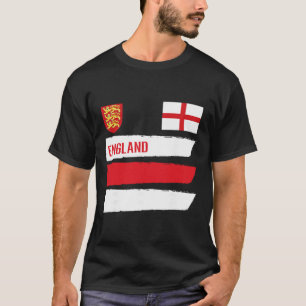 Camiseta Bandeira da Inglaterra Futebol Inglês Torcedor de 