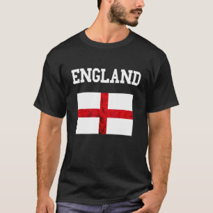 Camiseta Bandeira da Inglaterra Raízes Inglesas Cruz de São