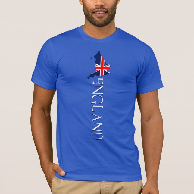Camiseta Bandeira da Inglaterra Reino Unido (Frente)