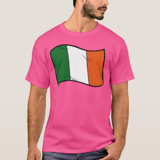 Camiseta Bandeira Da Irlanda
