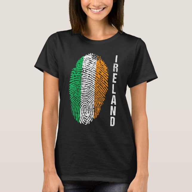 Camiseta Bandeira da Irlanda (Frente)