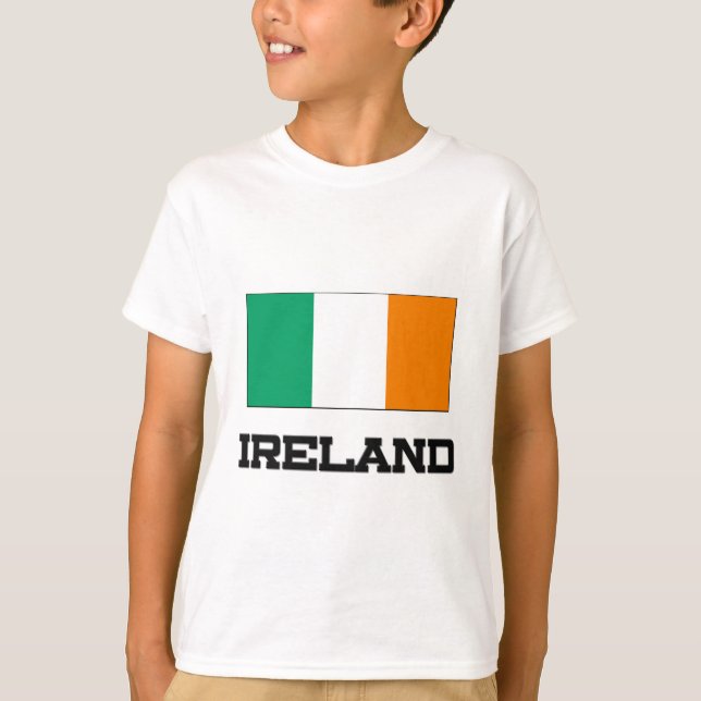 Camiseta Bandeira da Irlanda (Frente)