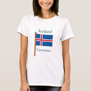 Camiseta Bandeira da Islândia Thunder_Cove